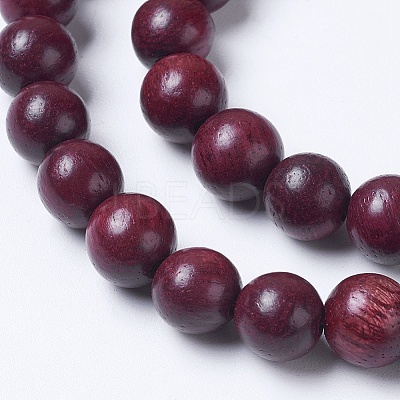 Natural Wood Beads Strands WOOD-J001-05-10mm-1