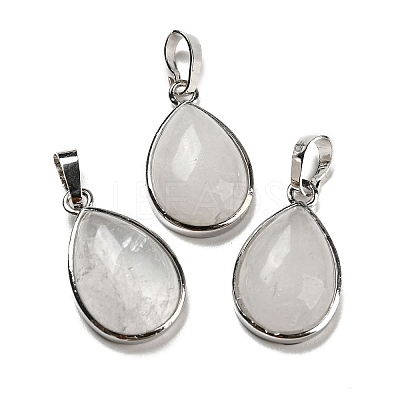 Natural Quartz Crystal Pendants G-I358-B20-1