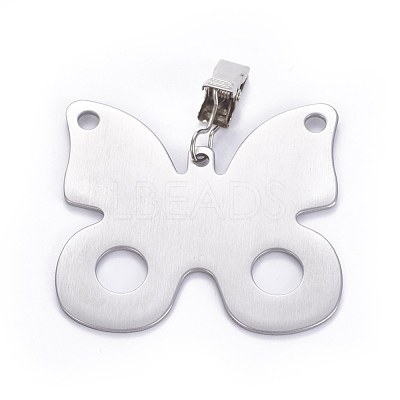 Stainless Steel Tablecloth Pendants X-STAS-WH0013-03P-1