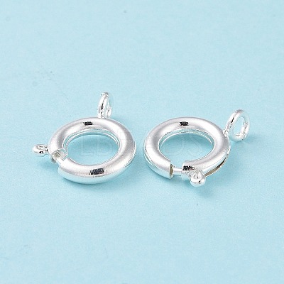Eco-friendly Brass Spring Ring Clasps LS-KK-D082-01B-S-1