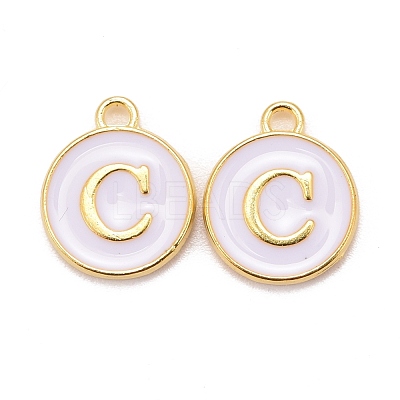 Golden Plated Alloy Charms ENAM-S118-01C-1