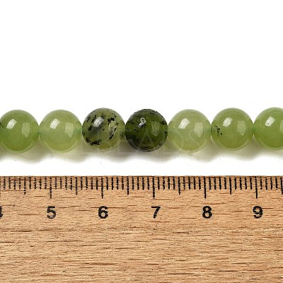 Dyed Natural Malaysia Jade Beads Strands G-G021-02B-14-1