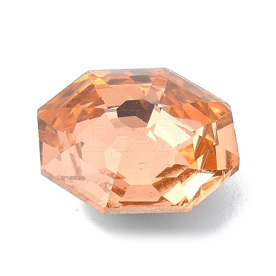 Faceted Glass Rhinestone Cabochons GGLA-C032-05B-1
