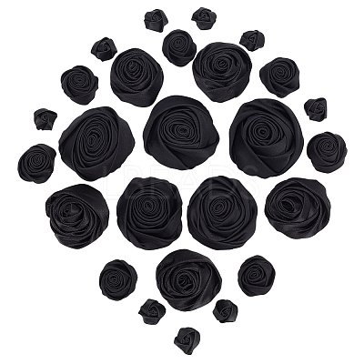 26Pcs 4 Style Satin Cloth Ornament Accessories FIND-WR0011-22B-1