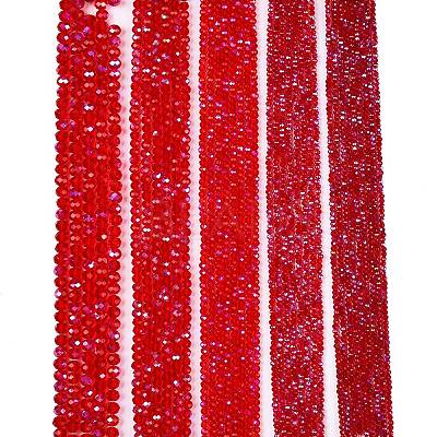 Electroplate Glass Beads Strands LS-EGLA-A044-T3mm-L01-1