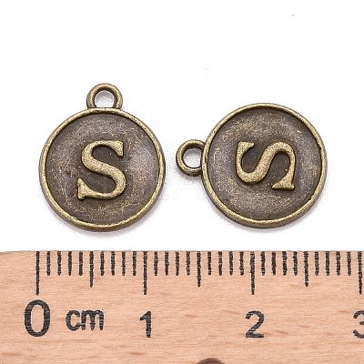Alloy Pendant Cabochon Settings PALLOY-N156-01S-AB-1