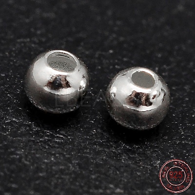 925 Sterling Silver Beads STER-F012-01I-1