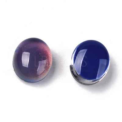 Glass Cabochons X-GLAA-R218-02-1