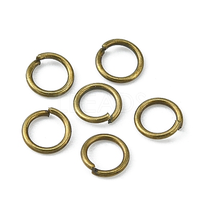Iron Open Jump Rings IFIN-YW0001-41AB-1
