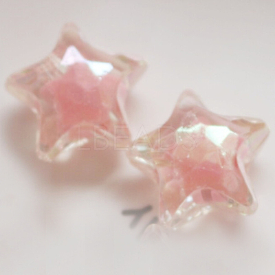 Transparent Acrylic Beads OACR-TAC0001-07C-1