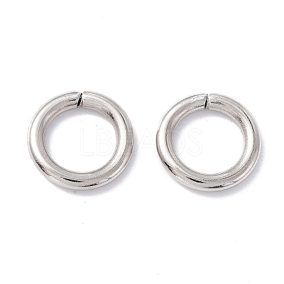 Non-Tarnish 304 Stainless Steel Open Jump Rings X-STAS-C040-01A-P-1