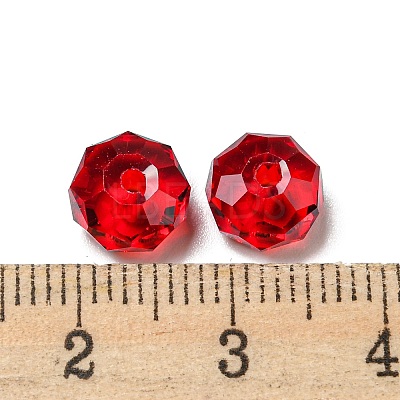 Transparent K9 Glass Beads GLAA-E048-02-23-1