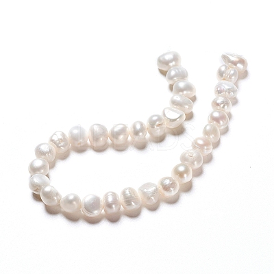 Natural Cultured Freshwater Pearl Beads Strands PEAR-I004-08A-1