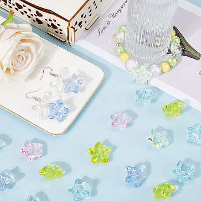 Transparent Acrylic Beads MACR-SC0001-57B-1