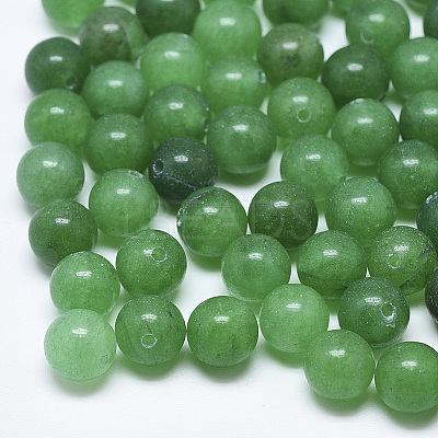Natural White Jade Beads X-G-T122-25A-12-1