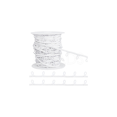 22.5M Nylon Braided Trim with Elastic Button Loops OCOR-BC0006-77-1