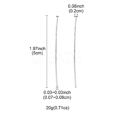 Iron Flat Head Pins IFIN-FS0001-33-1