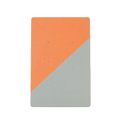 Rectangle Paper Earring Display Cards CDIS-D007-01B-1