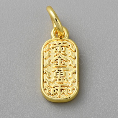 Alloy Pendants with Chinese Characters LS-FIND-WH0159-63G-29-1