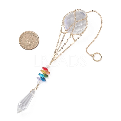 Glass Hot Air Balloon Hanging Suncatchers HJEW-JM04569-01-1