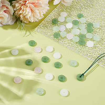 120Pcs 4 Colors Transparent Glass Beads GLAA-ME0001-23-1