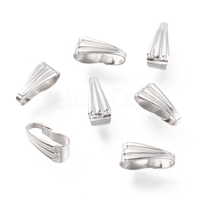 Non-Tarnish 304 Stainless Steel Snap on Bails STAS-F155-27P-1