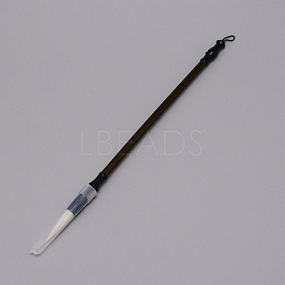 Wooden Chinese Calligraphy Drawing Brush Pen TOOL-WH0132-70A-1