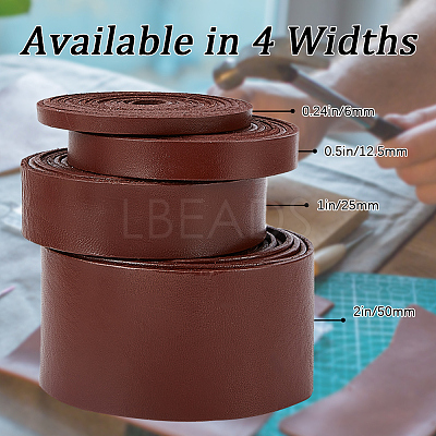 2M Flat Leather Cord LC-WH0007-07C-01-1