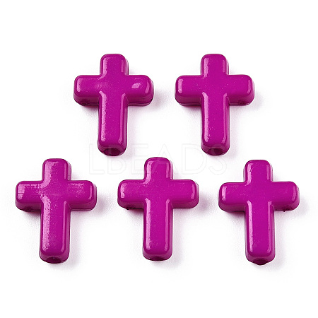 Opaque Acrylic Beads SACR-436-C11-1