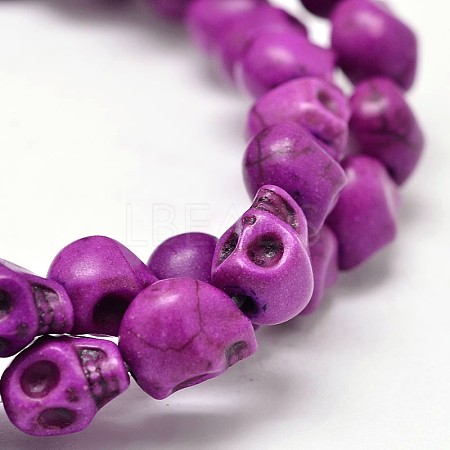 Dyed Synthetic Turquoise Bead Strands G-M145-09-A-1