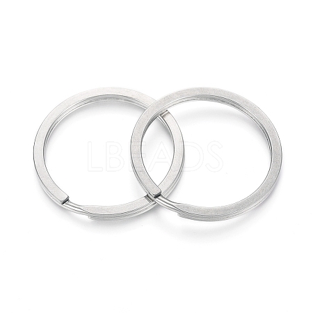 Tarnish Resistant 304 Stainless Steel Split Key Rings LS-STAS-I123-23E-1