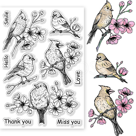 Custom PVC Plastic Clear Stamps DIY-WH0448-0295-1