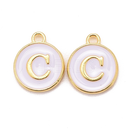 Golden Plated Alloy Charms ENAM-S118-01C-1