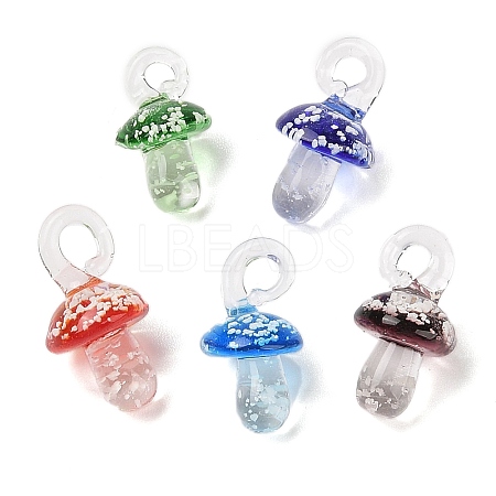 Handmade Luminous Lampwork Pendants DA135J-1