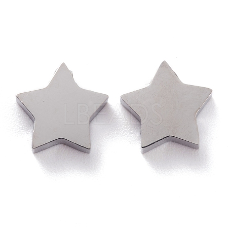 Non-Tarnish 304 Stainless Steel Charms STAS-O139-09P-1