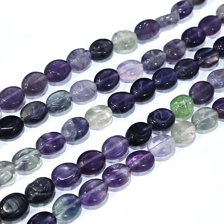 Natural Fluorite Beads Strands G-M420-D05-01-1