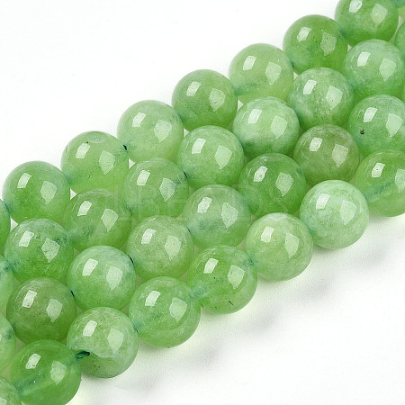 Natural Quartz Beads Strands G-R479-8mm-12-1