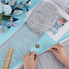 Polyester Tassel Lace Trim SRIB-WH0011-251A-02-3