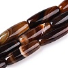 Natural Agate Dyed Beads Strands G-T138-230D-4