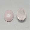 Natural Rose Quartz Cabochons G-R415-18x25-48-2