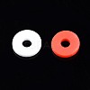 Handmade Polymer Clay Beads Strands CLAY-R089-6mm-T02B-01-3