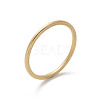 304 Stainless Steel Plain Band Rings STAS-I160-F-G-2