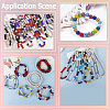 40Pcs 20 Colors Resin Rhinestone Beads RESI-PA0001-25-6
