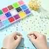 5400Pcs 18 Colors Transparent Acrylic Beads TACR-CJ0001-30-4