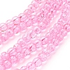 Crackle Glass Beads Strands X-CCG-Q001-6mm-02-2