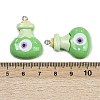Halloween Opaque Resin Pendants LS-RESI-C062-02C-3