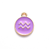 Alloy Enamel Pendants ENAM-S124-01A-01J-2