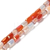 Electroplate Glass Beads Strands EGLA-D030-08E-1