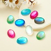 Glass Cabochons GGLA-K004-18x25mm-4