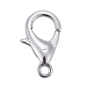 Zinc Alloy Lobster Claw Clasps X-E102-3